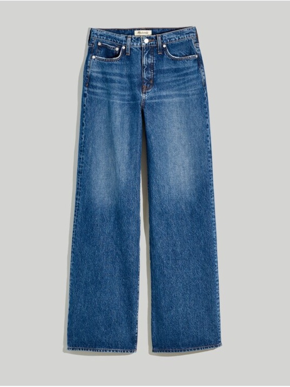 Madewell Superwide-Leg Jeans in Desota Wash - Picture 2 of 9